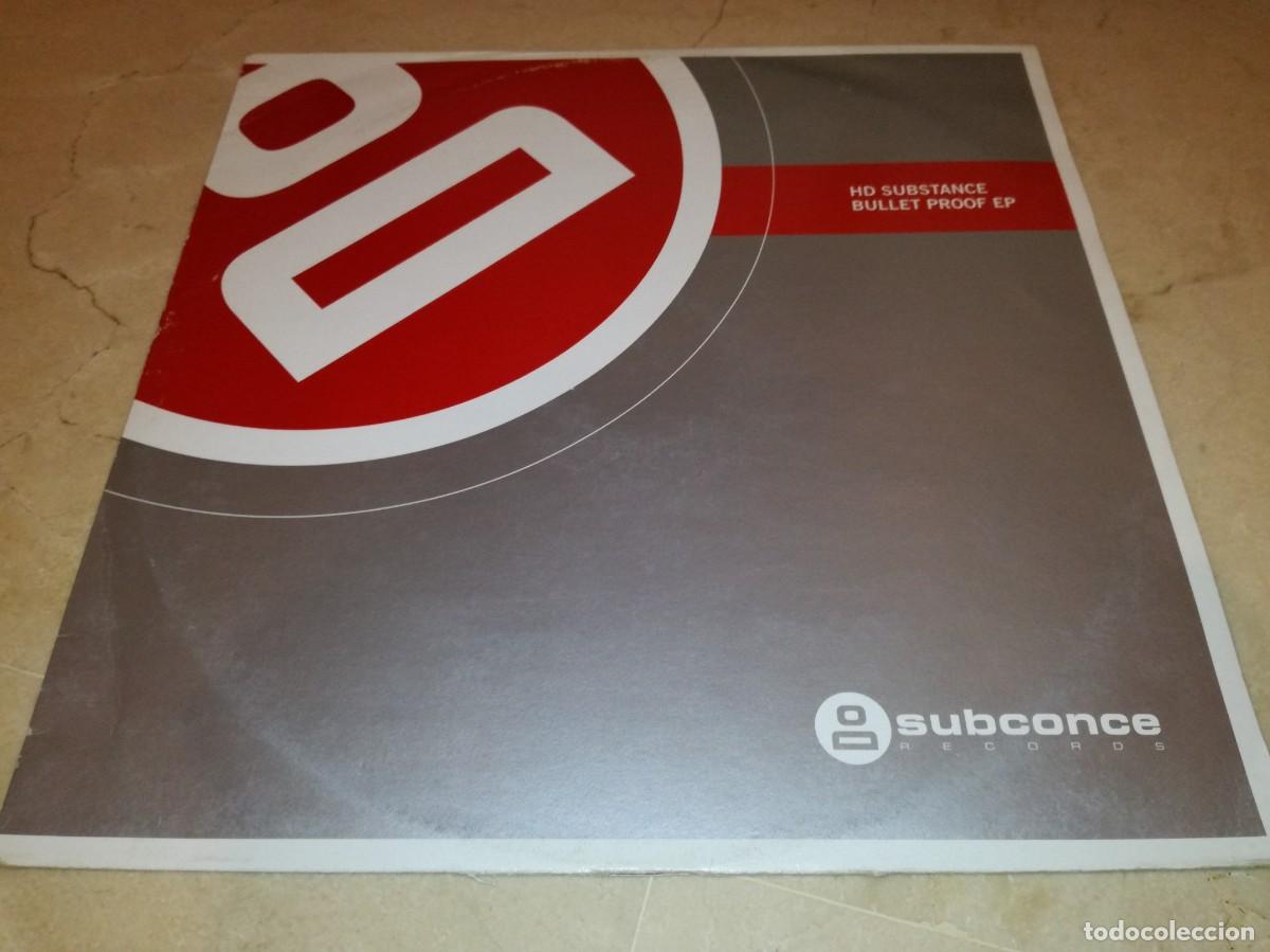 Discos de vinilo: HD SUBSTANCE-BULLET PROOF EP-ORIGINAL 2005-RARO