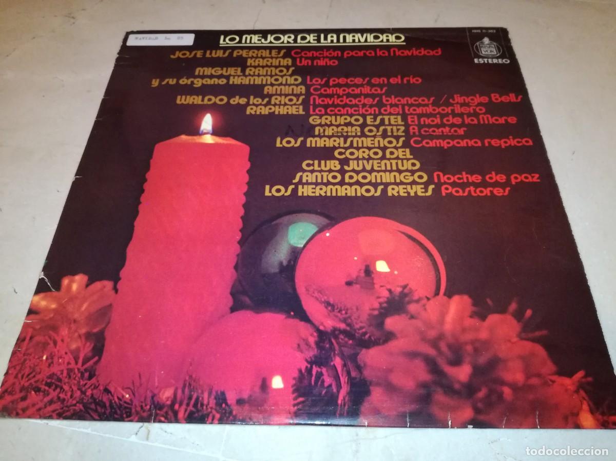 Discos de vinilo: LO MEJOR DE LA NAVIDAD-ORIGINAL 1975-KARINA, MIGUEL RIOS, PERALES, RAPHAEL