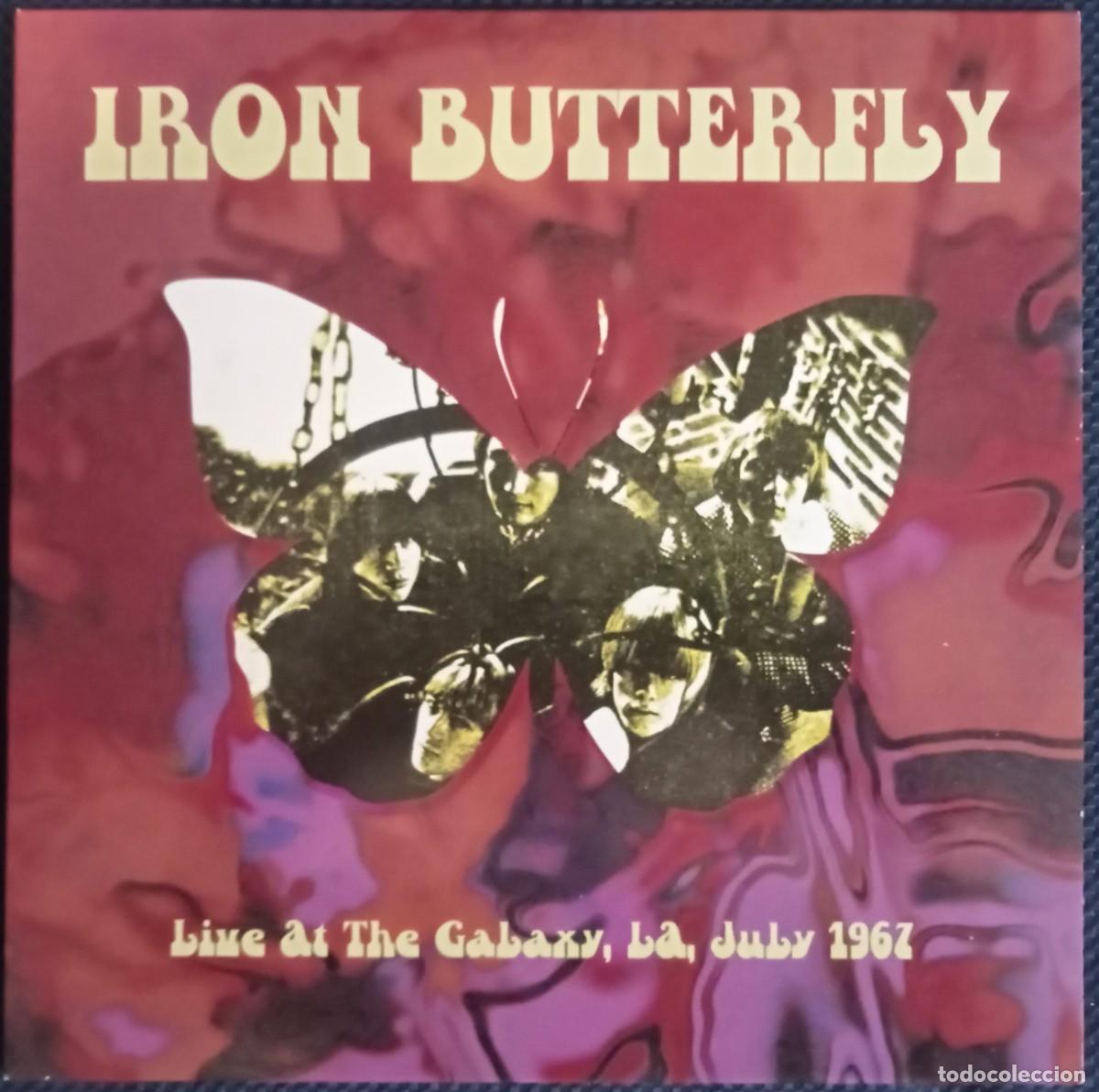 Discos de vinilo: Iron Butterfly - Live at the Galaxy 1lp live in USA 1967, euro pressing, black vinyl htf!!!