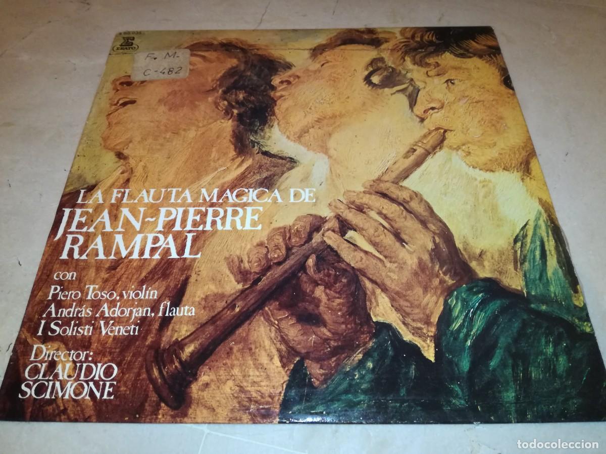 Discos de vinilo: LA FLAUTA MAGICA DE JEAN PIERRE RAMPAL-CLAUDIO SCIMONE-ORIGINAL 1978