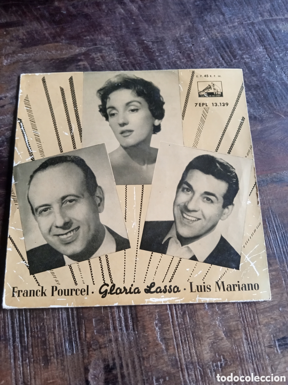 Discos de vinilo: Vinilo Single EP Gloria Lasso Luis Mariano 1958