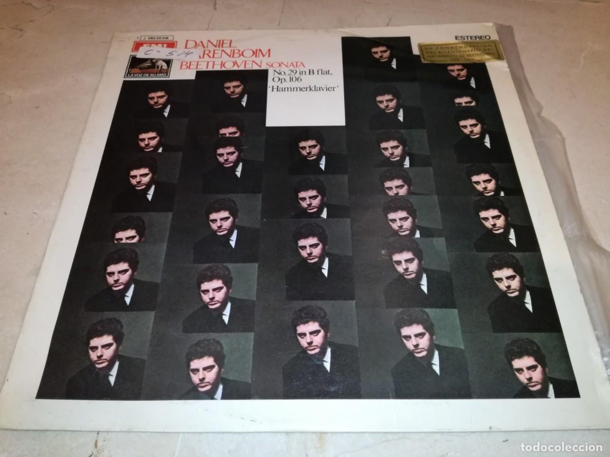 Discos de vinilo: DANIEL BARENBOIM-SONATA N&ordm; 22 EN SI BEMOL MAYOR-ORIGINAL ESPA&Ntilde;OL 1970-PROMO
