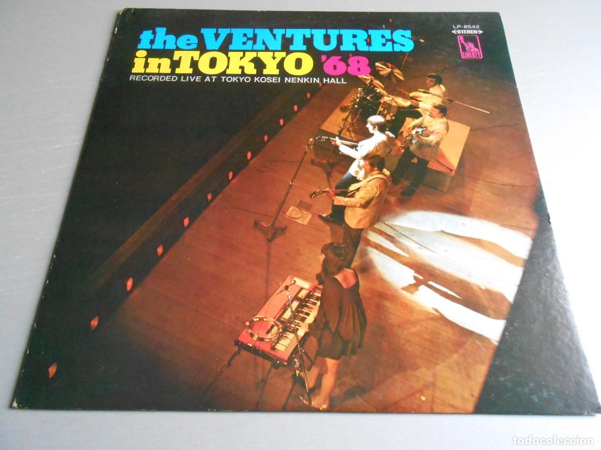 Discos de vinilo: VENTURES, THE - IN TOKYO &acute;68 -, LP, LET&acute;S GO + 12, A&Ntilde;O 1974, LIBERTY LP 8542, MADE IN JAPAN