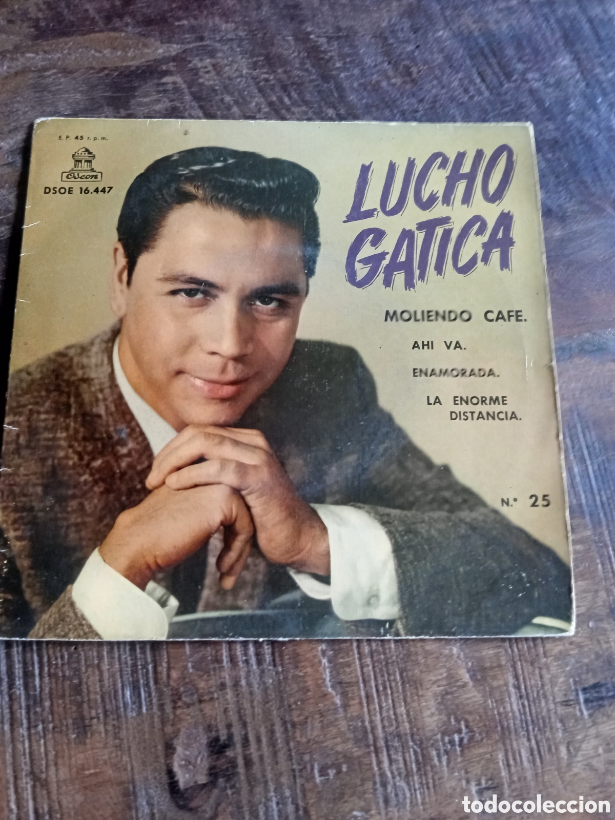 Discos de vinilo: Vinilo Single EP Lucho Gatica 1961 - Foto 1
