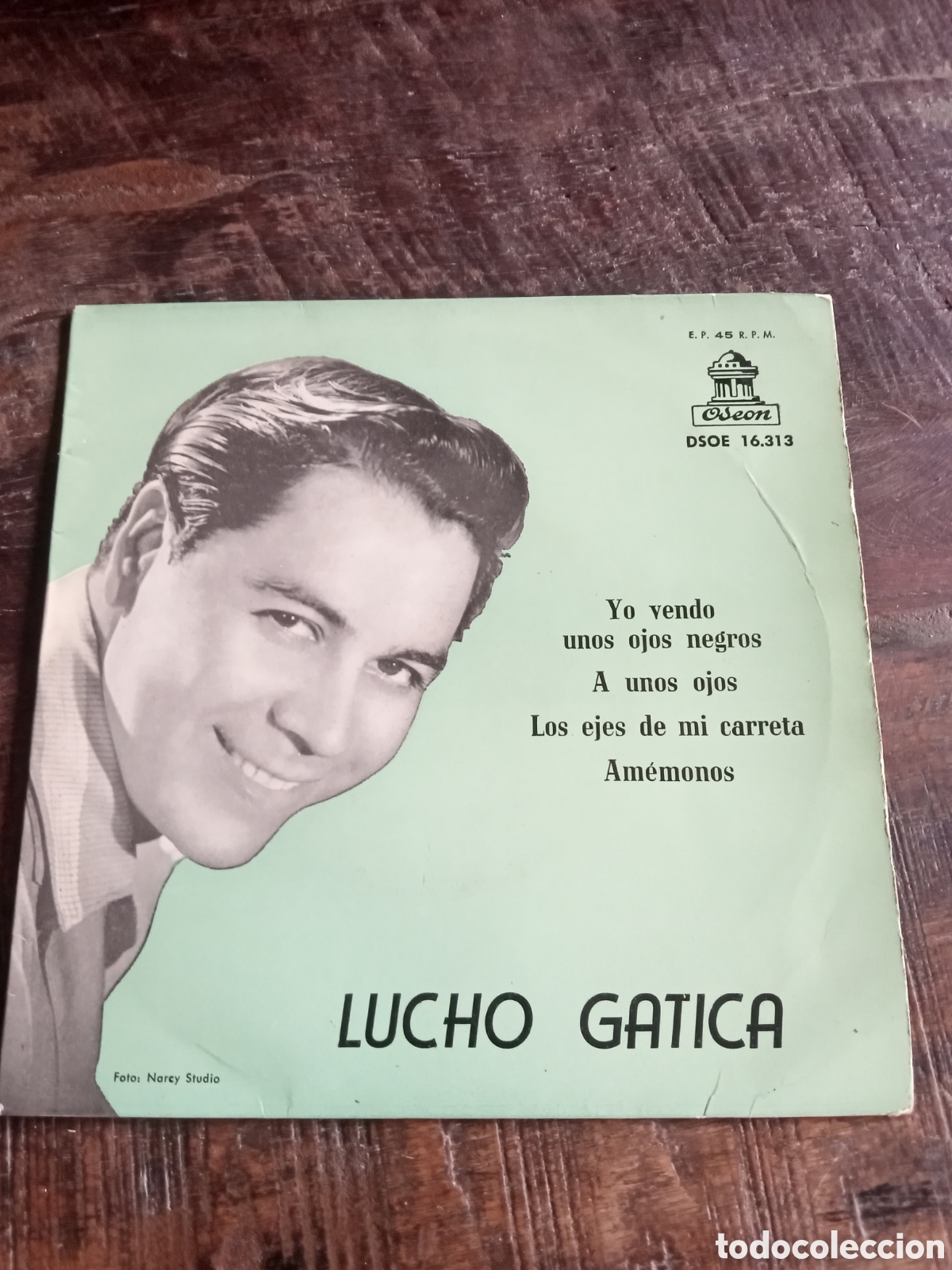 Discos de vinilo: Vinilo Single EP Lucho Gatica 1959 - Foto 1