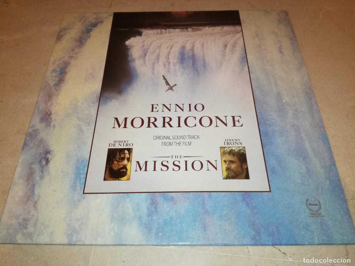 Discos de vinilo: BSO DE LA PELICULA THE MISSION-LA MISION-ENNIO MORRICONE-ORIGINAL ESPA&Ntilde;OL 1986-EN MUY BUEN ESTADO