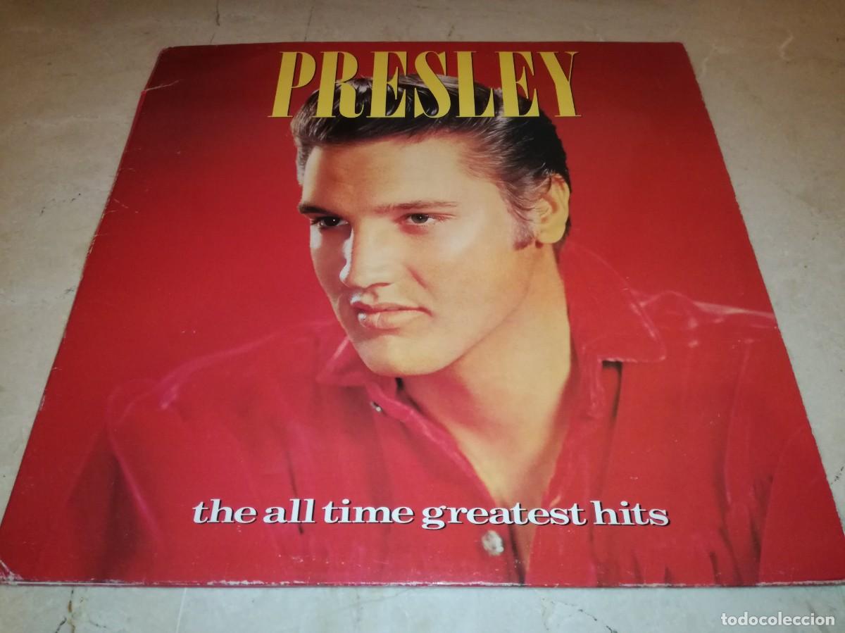 Discos de vinilo: ELVIS PRESLEY-THE ALL TIME GREATEST HITS-DOBLE LP-ORIGINAL ESPA&Ntilde;OL 1988