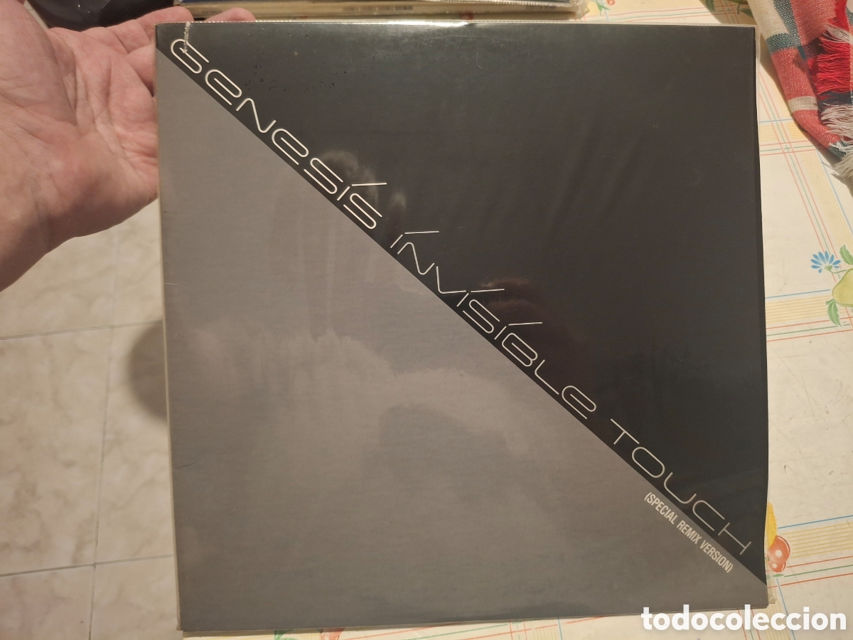Discos de vinilo: Maxi-Single - 12&rdquo; - Genesis &ndash; Invisible Touch (Special Remix Version) - Edicion USA