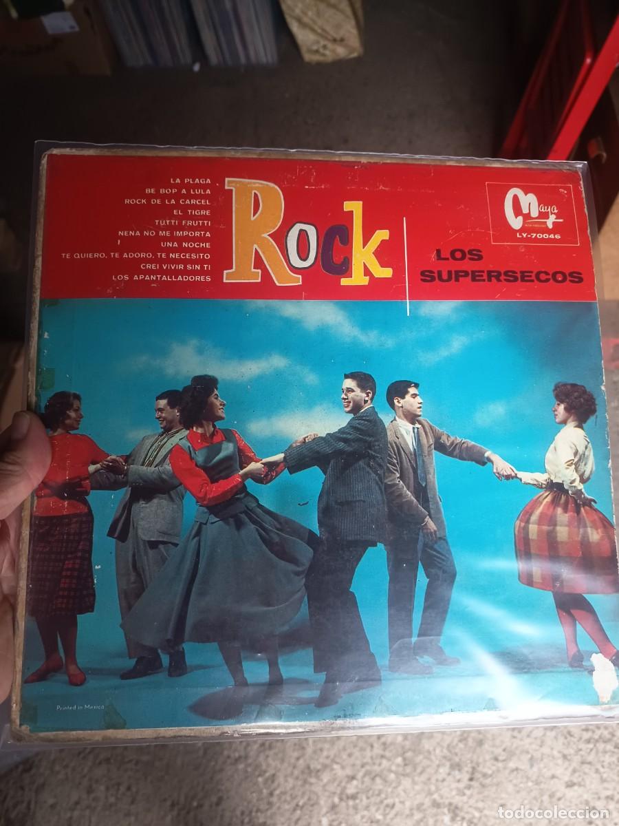Discos de vinilo: LOTE 143, LP LOS SUPERSECOS,( MEXICO 1960),ROCK,DOO WOOP