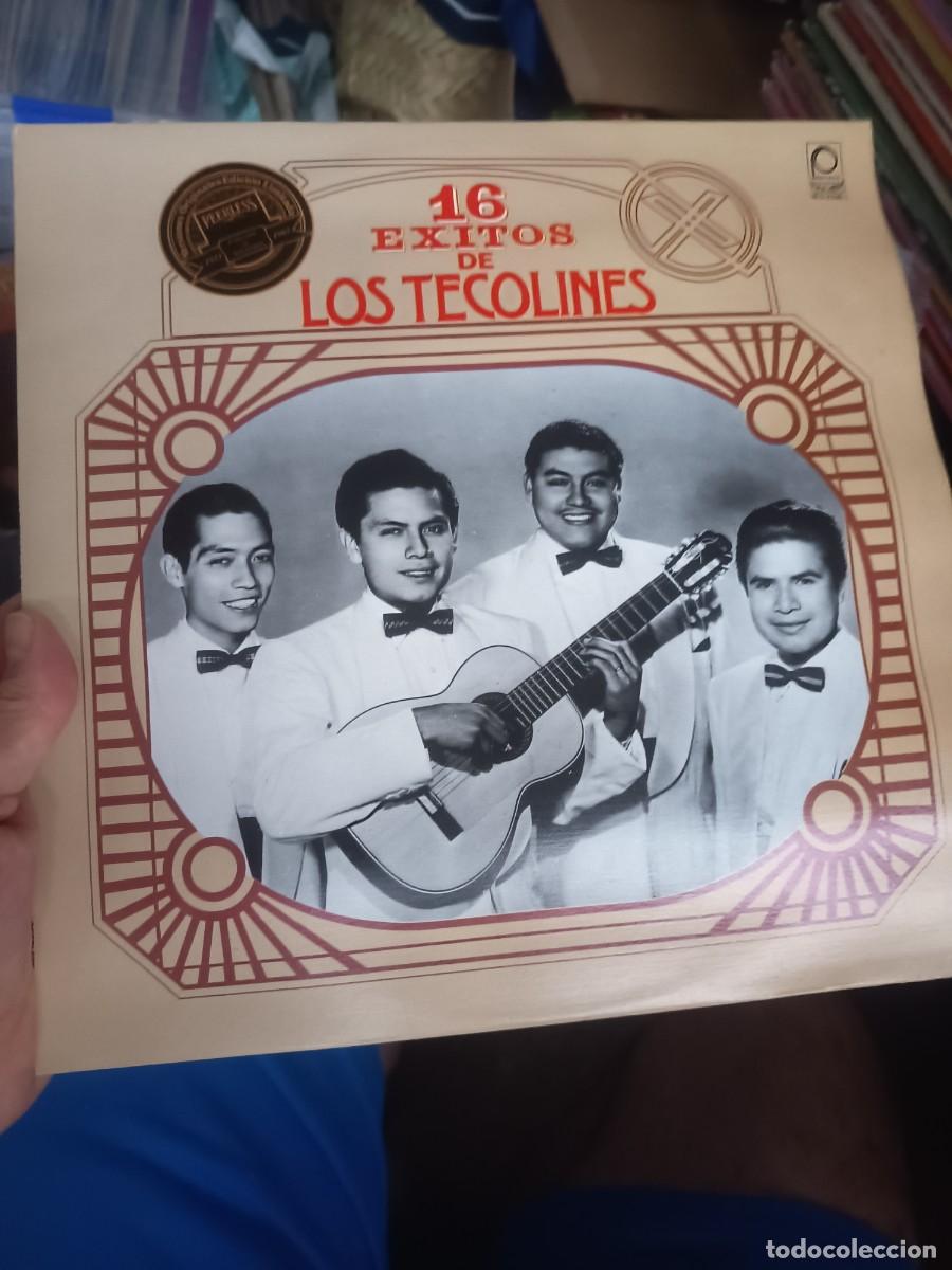 Discos de vinilo: LP ,16 EXITOS DE LOS TECOLINES,( VENEZUELA)