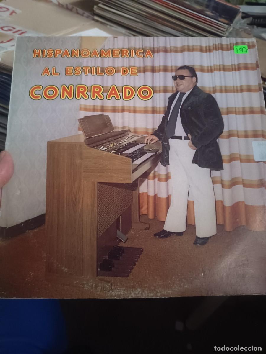 Discos de vinilo: LP HISPANOAMERICA AL ESTILO DE CONRRADO,( VENEZUELA)