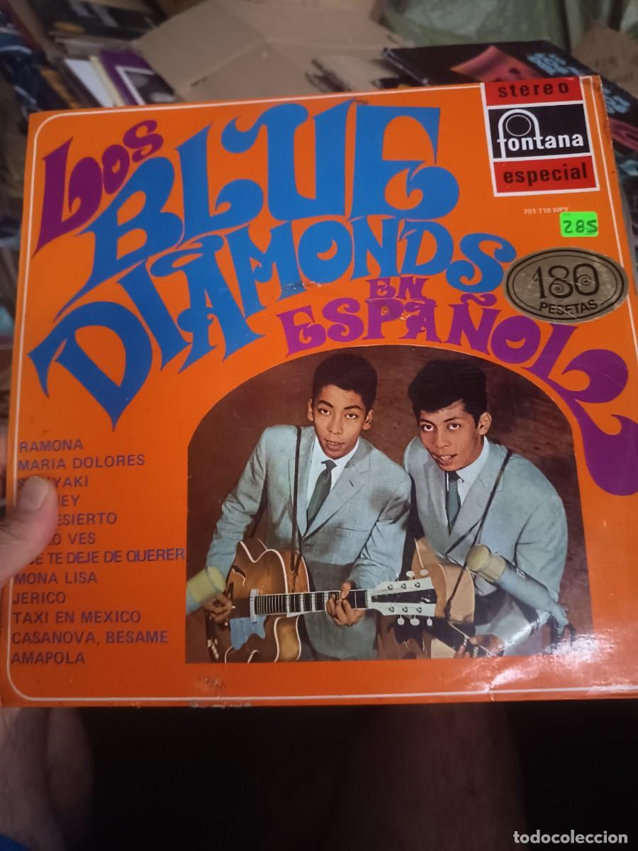 Discos de vinilo: LP LOS BLUE DIAMONDS,( en espa&ntilde;ol)