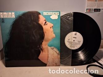 Discos de vinilo: LP AMINA - MOJOMACHIS (RUMBAS Y BULERIAS) CON FELIPE CAMPUZANO