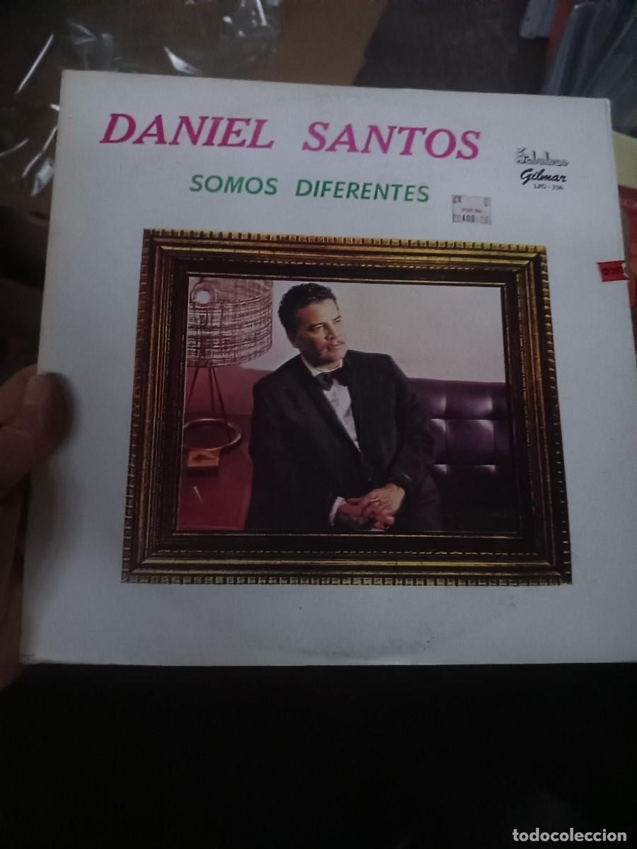 Discos de vinilo: LP DANIEL SANTOS,( SOMOS DIFERENTES)