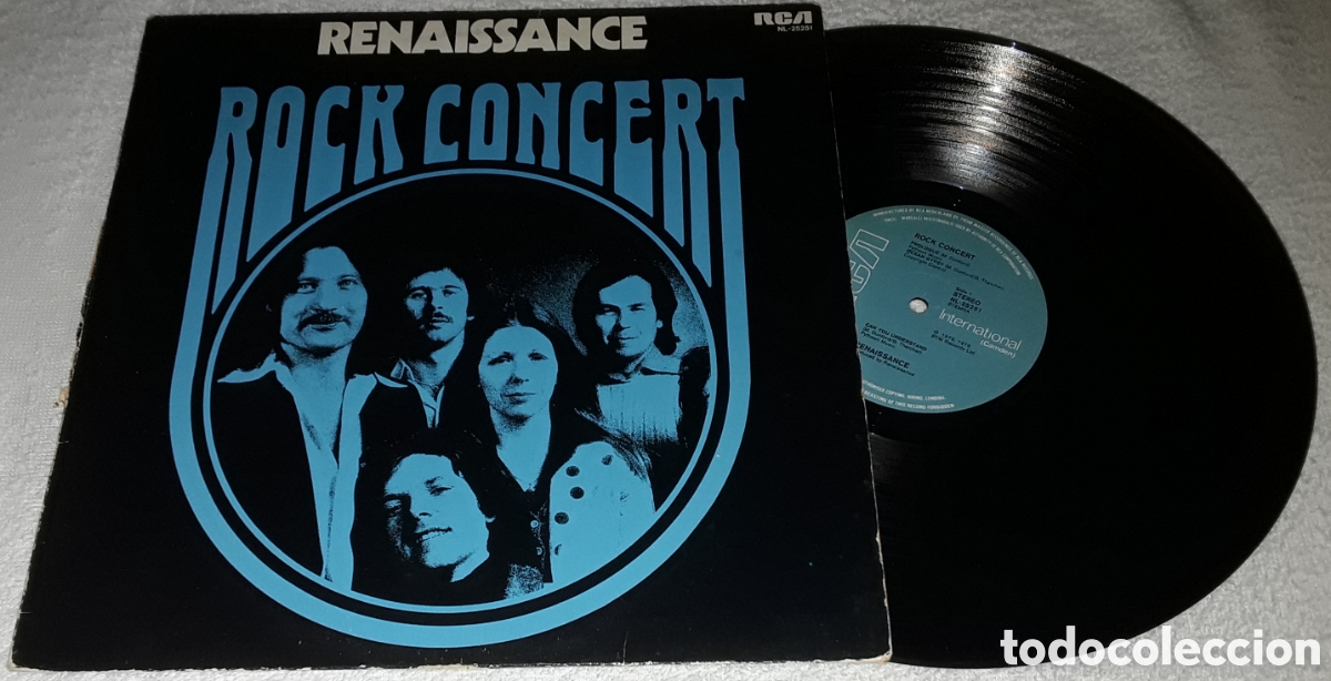 Discos de vinilo: LP - RENAISSANCE - ROCK CONCERT - MADE IN HOLLAND
