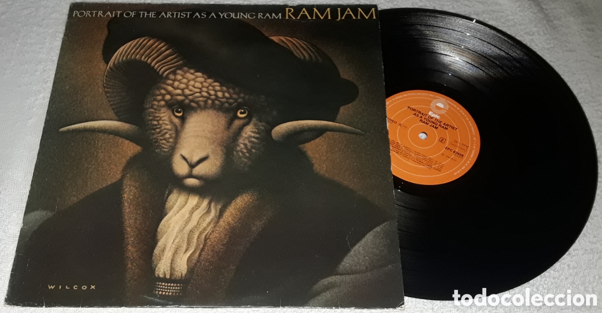 Discos de vinilo: LP - RAM JAM - PORTRAIT OF THE ARTIST AS A YOUNG RAM - MADE IN HOLLAND
