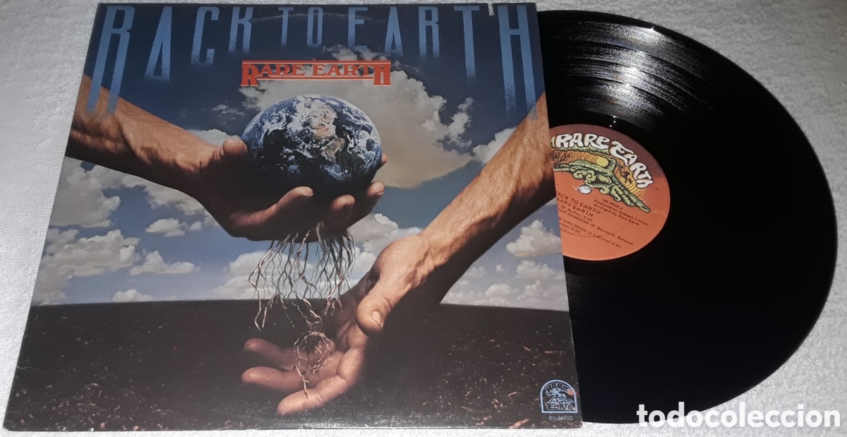 Discos de vinilo: LP - RARE EARTH - BACK TO EARTH - MADE IN USA 1975