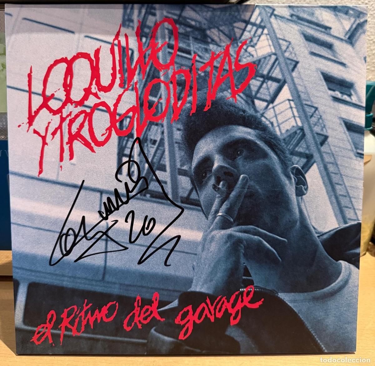 Discos de vinilo: Loquillo Y Trogloditas &lrm;&ndash; El Ritmo Del Garage. Vinilo Nuevo. Firmado por Loquillo