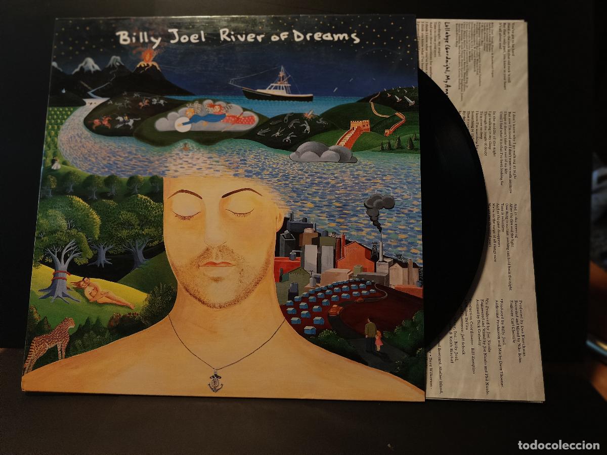 Discos de vinilo: BILLY JOEL RIVER OF DREAMS LP ESPA&Ntilde;A 1993 PEPETO TOP