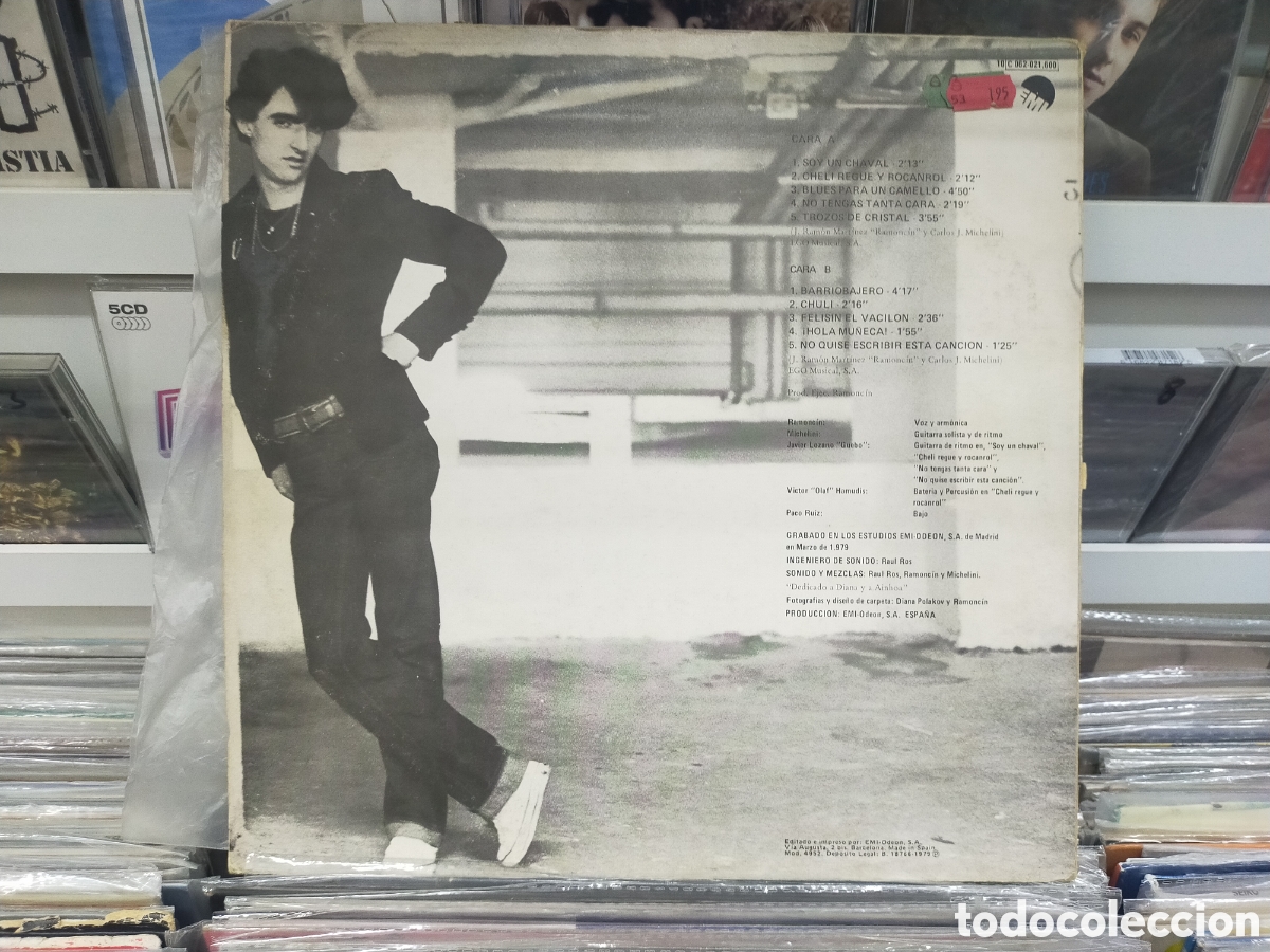 Discos de vinilo: Ramoncin LP barriobajero 1979 - Foto 2