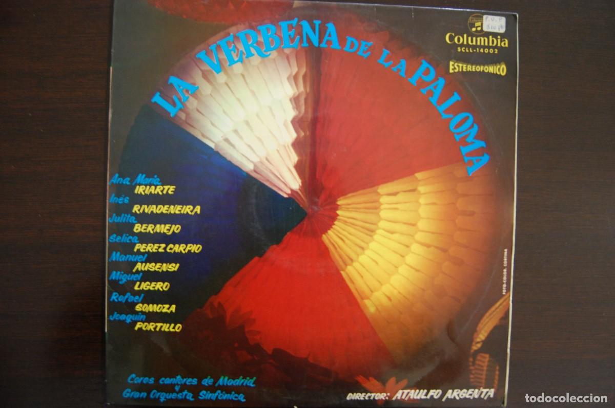 Discos de vinilo: LA VERBENA DE LA PALOMA por ATAULFO ARGENTA