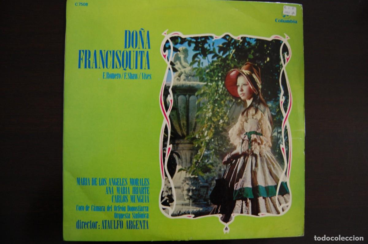 Discos de vinilo: DO&Ntilde;A FRANCISQUITA por ATAULFO ARGENTA