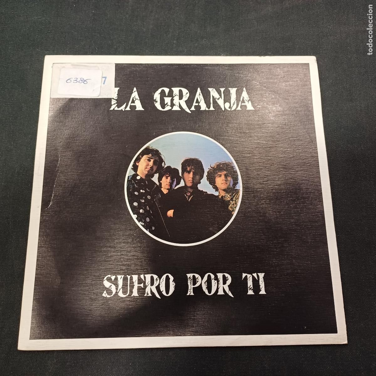 Discos de vinilo: LA GRANJA/SUFRO POR TI/SINGLE PROMOCIONAL.