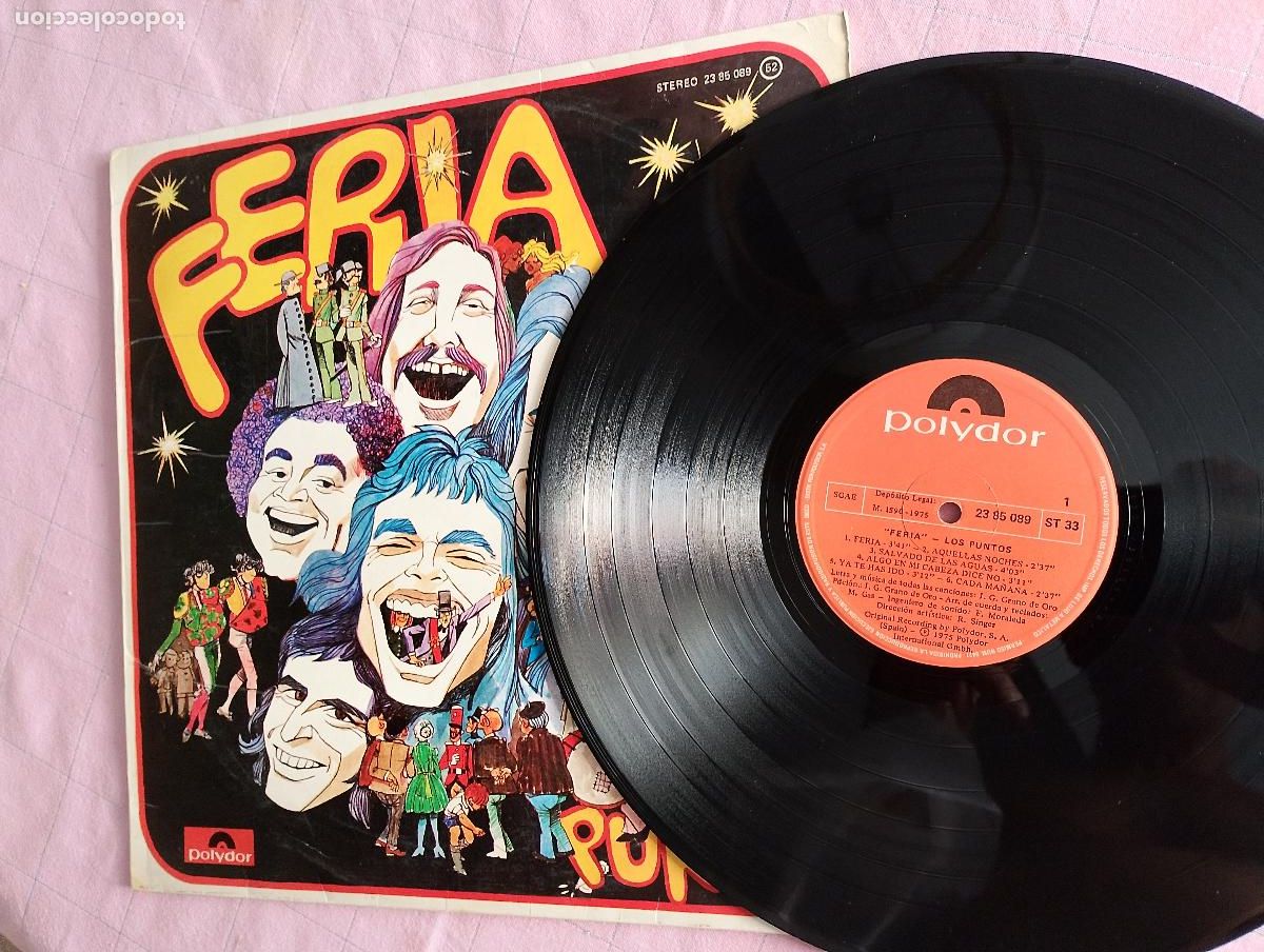 Discos de vinilo: Los Puntos &ndash; Feria, 1975 - Foto 3