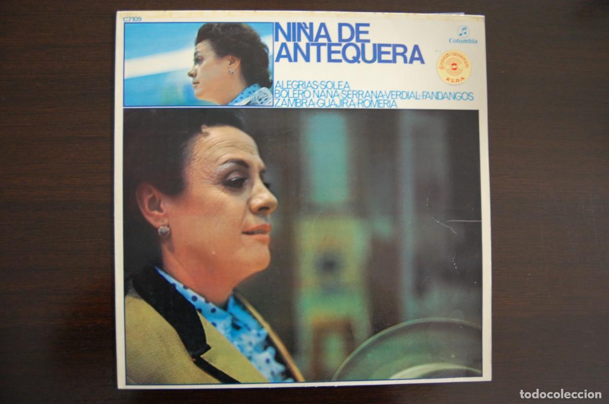 Discos de vinilo: NI&Ntilde;A DE ANTEQUERA, La ni&ntilde;a de Antequera canta