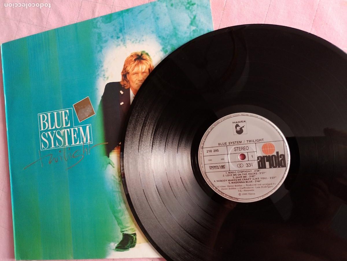 Discos de vinilo: Blue System &ndash; Twilight, 1989,Synth-pop ed espa&ntilde;ola - Foto 5