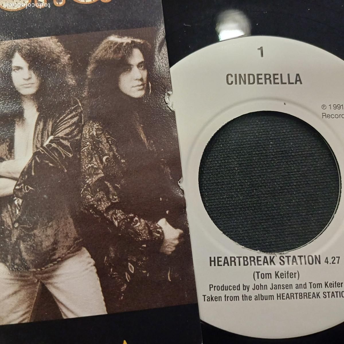 Discos de vinilo: CINDERELLA/HEARTBREAK STATION/SINGLE METAL. - Foto 2