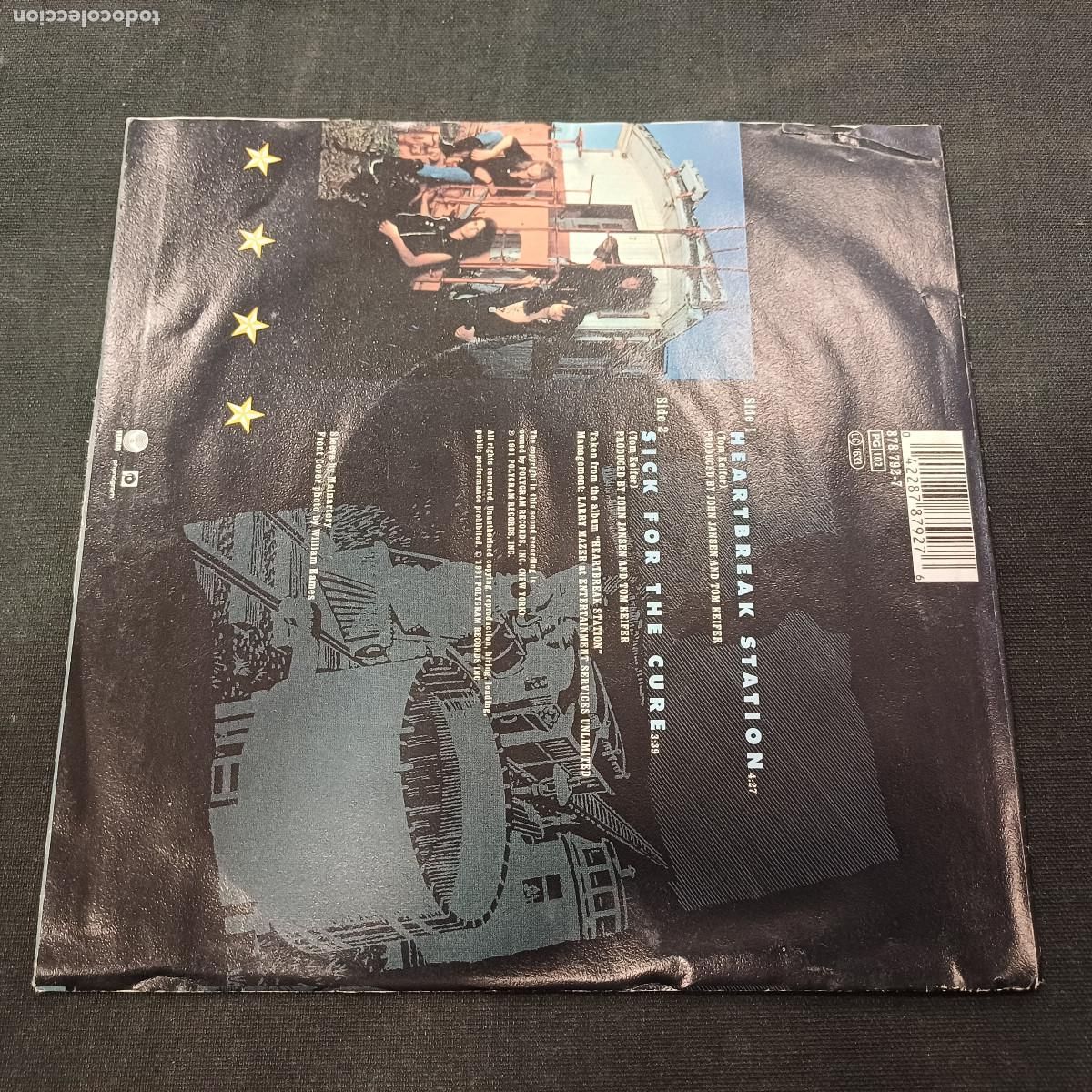 Discos de vinilo: CINDERELLA/HEARTBREAK STATION/SINGLE METAL. - Foto 3