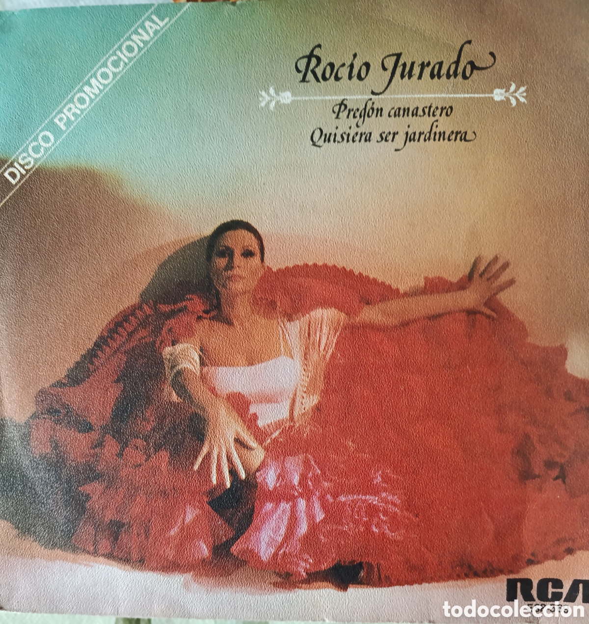 Discos de vinilo: Roc&iacute;o Jurado single sello RCA V&iacute;ctor editado en Espa&ntilde;a a&ntilde;o 1979 promocional.