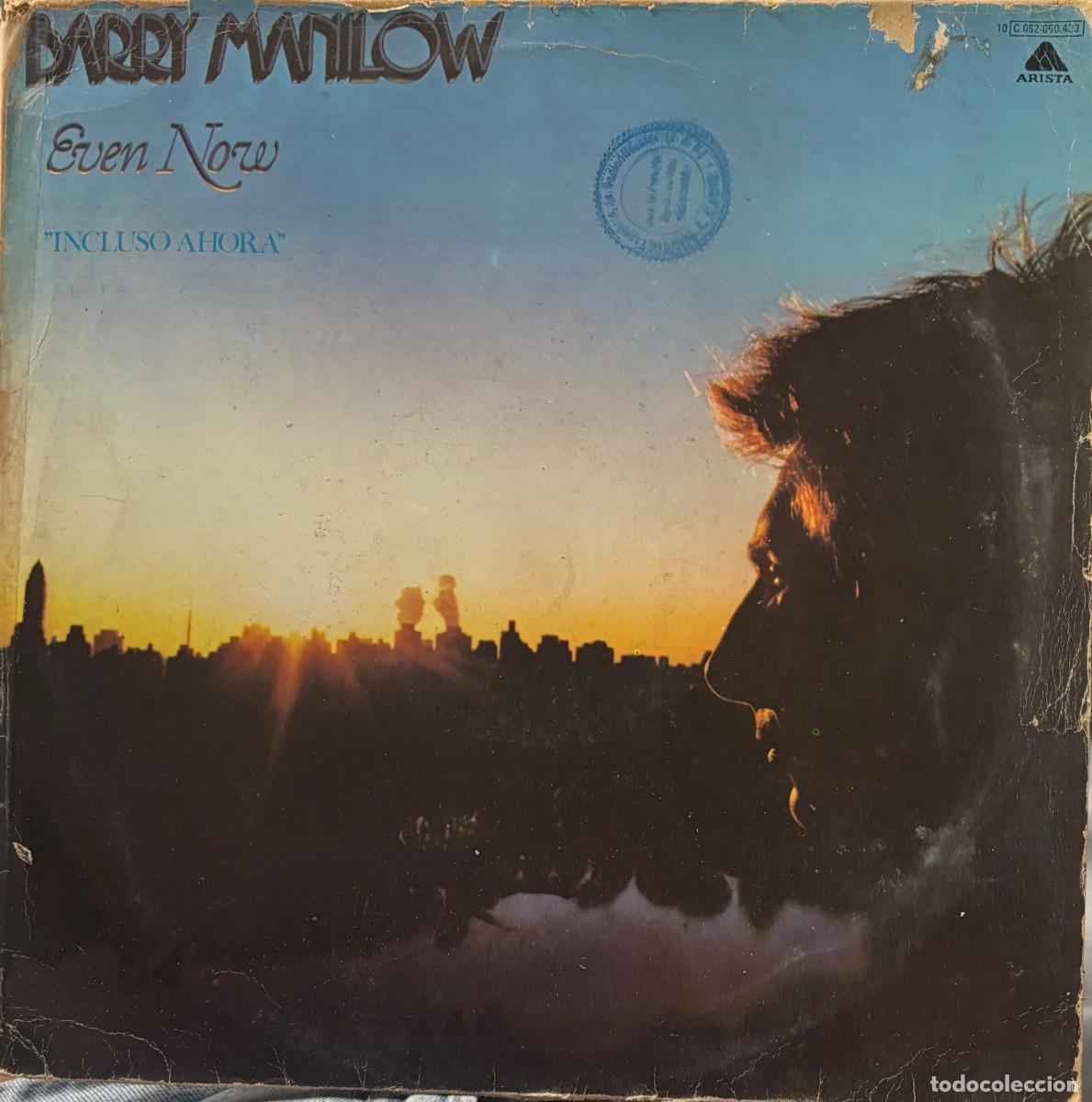 Discos de vinilo: LP BARRY MANILOW-EVEN NOW. LP-SEXT-1341