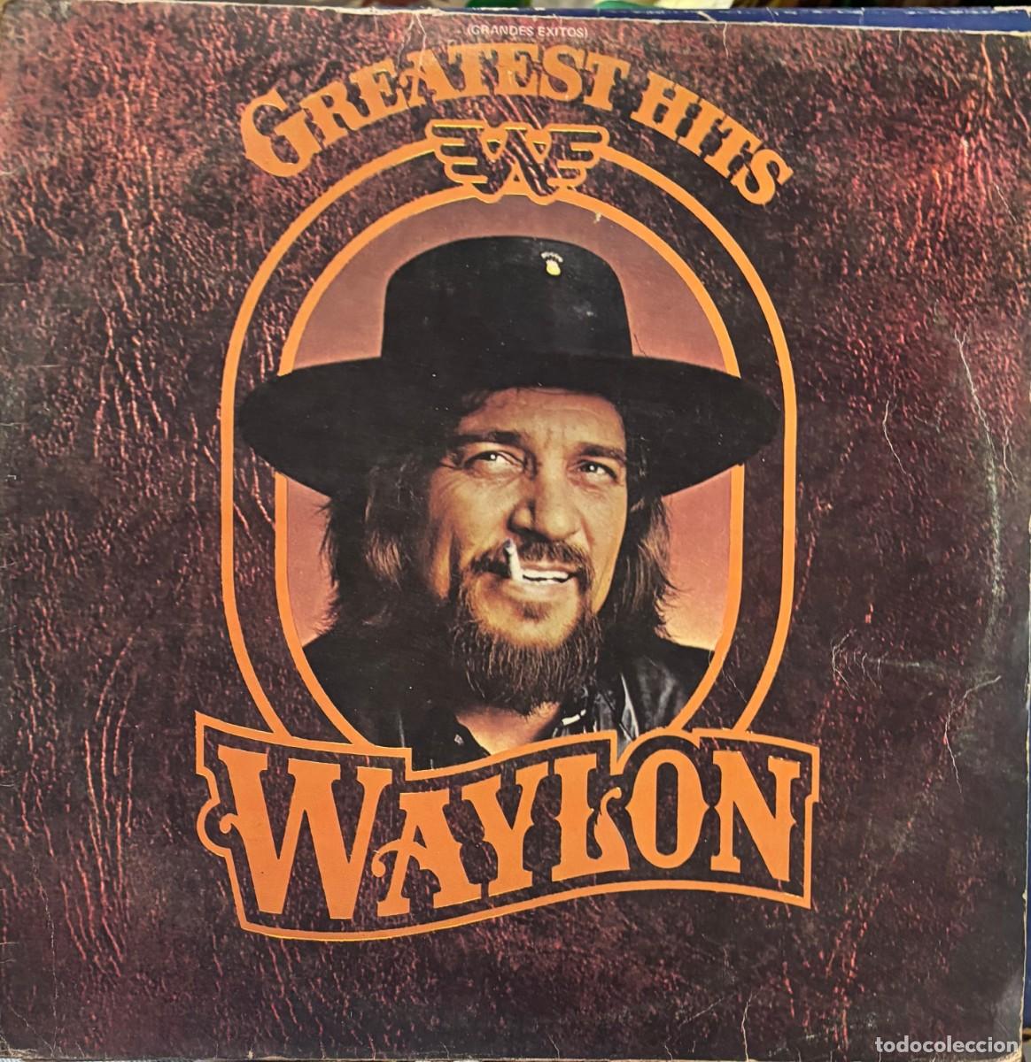 Discos de vinilo: LP WAYLON JENNINGS-GREATEST HITS. LP-SEXT-1343