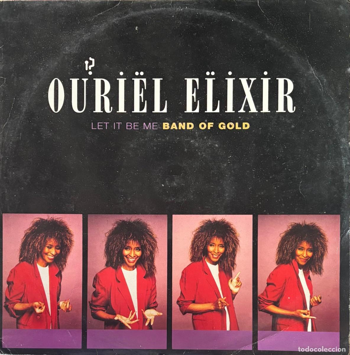 Discos de vinilo: LP MAXI SINGLE OURI&Euml;L ELIXIR-LET IT BE ME / BAND OF GOLD. LP-SEXT-1344