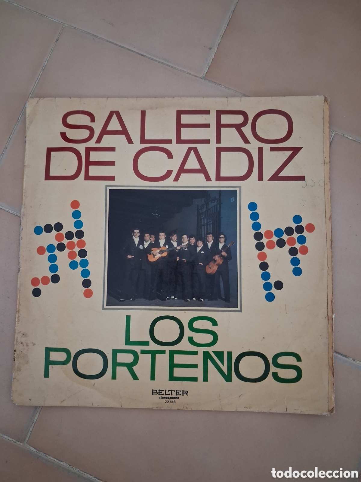Dischi in vinile: LP VINILO CARNAVAL CADIZ LOS PORTE&Ntilde;OS - SALERO DE CADIZ