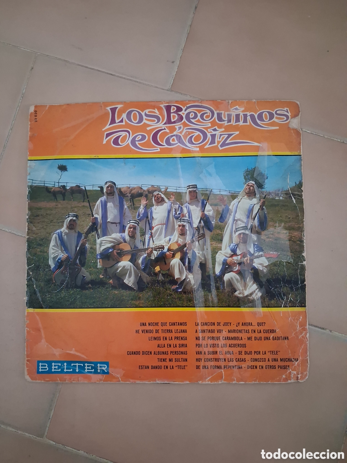 Dischi in vinile: LP VINILO CARNAVAL CADIZ LOS BEDUINOS DE CADIZ