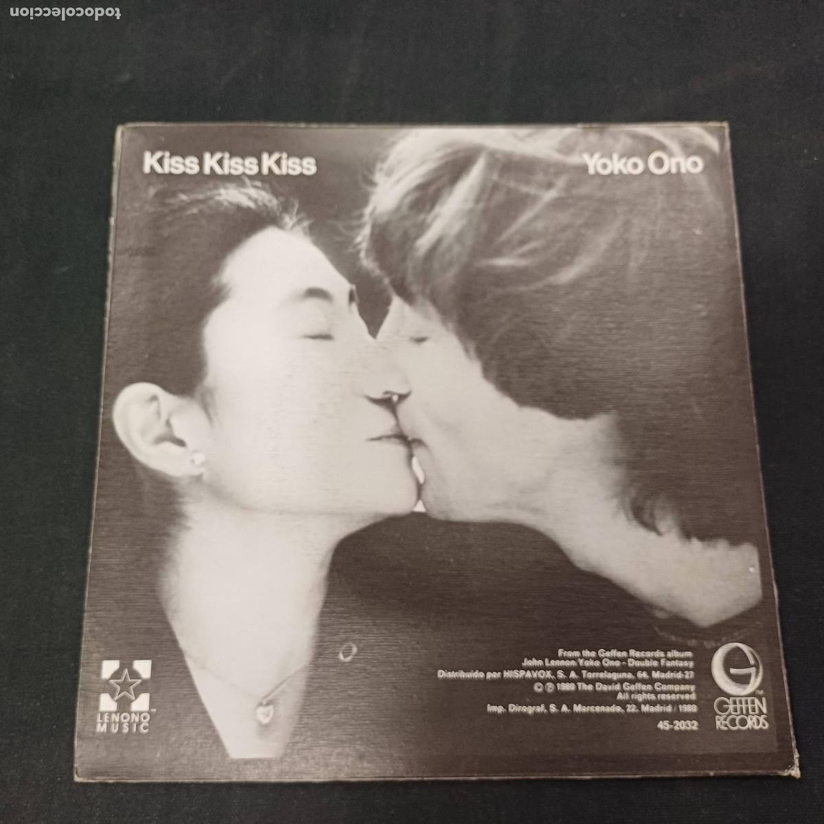 Discos de vinilo: JOHN LENNON/JUST LIKE/SINGLE. - Foto 3