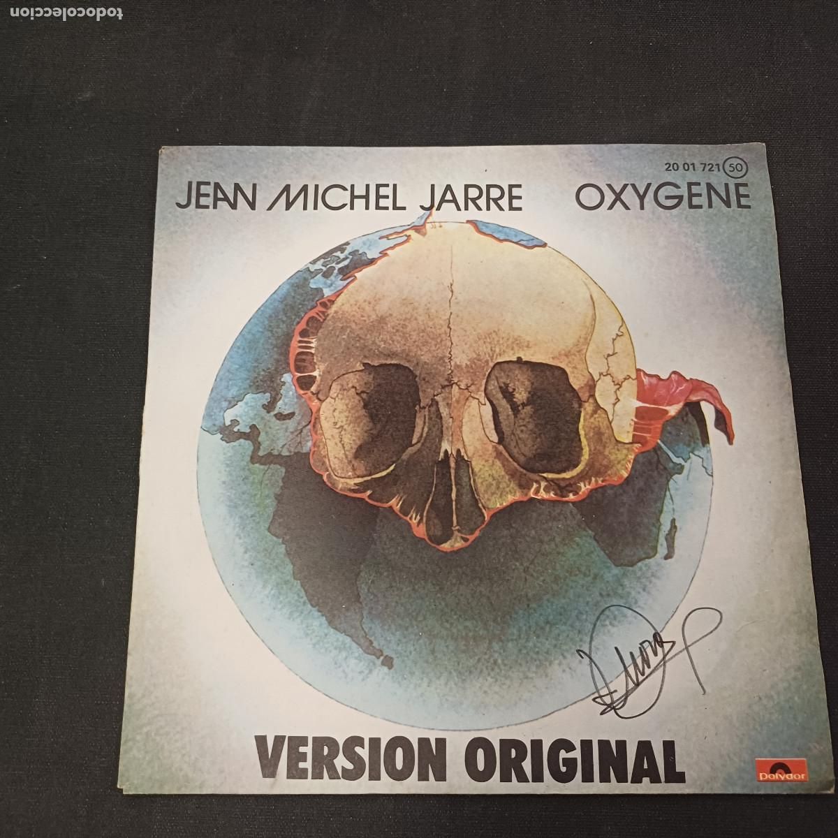 Discos de vinilo: JEAN MICHEL JARRE/OXYGENE/SINGLE.