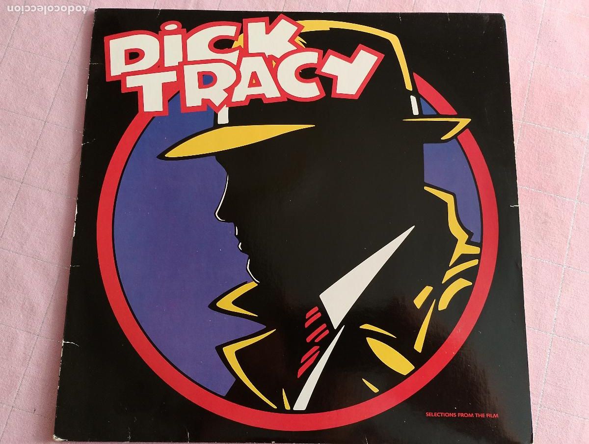 Discos de vinilo: Dick Tracy, 1990, banda sonora - Foto 3