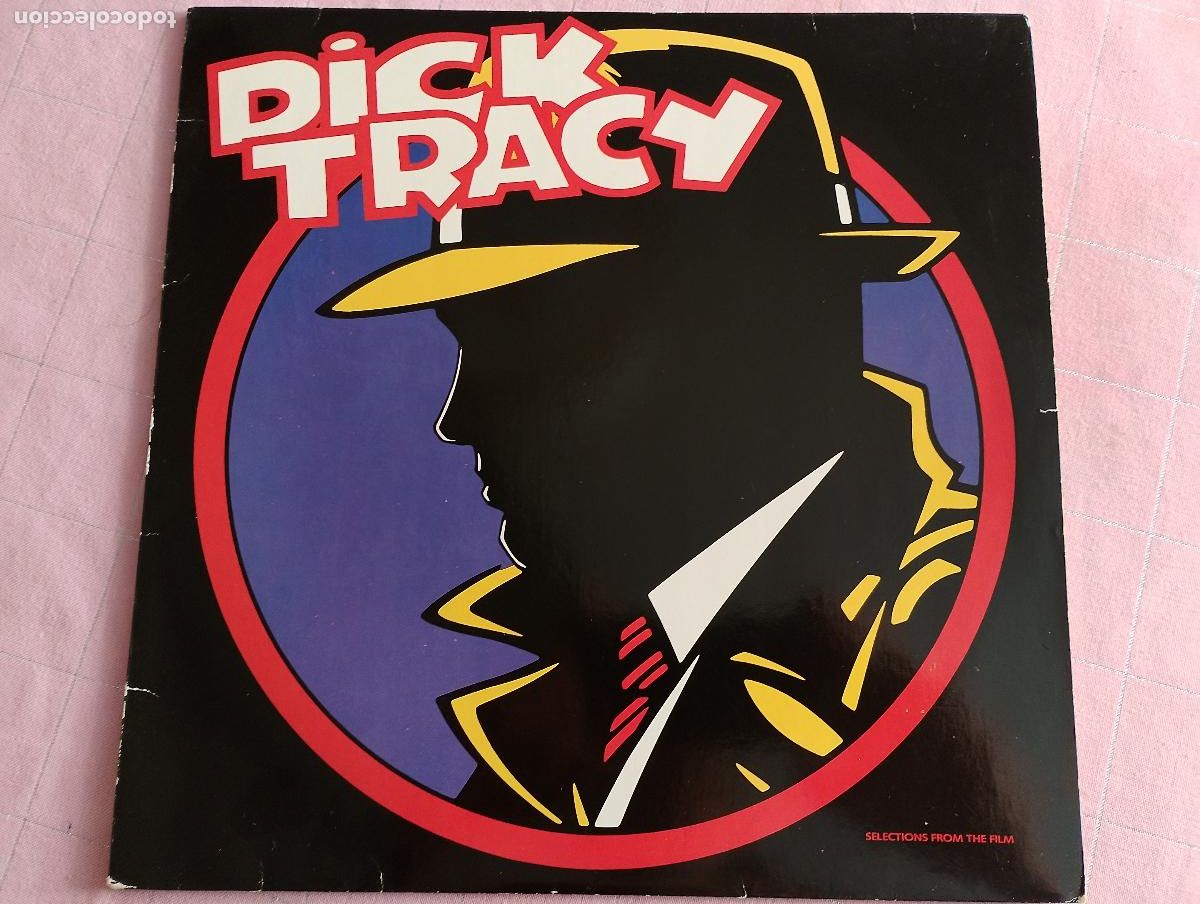 Discos de vinilo: Dick Tracy, 1990, banda sonora