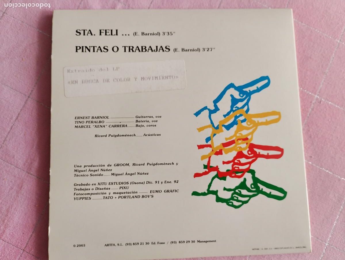 Discos de vinilo: Groom &ndash; Sta Feli..., 1992 - Foto 2