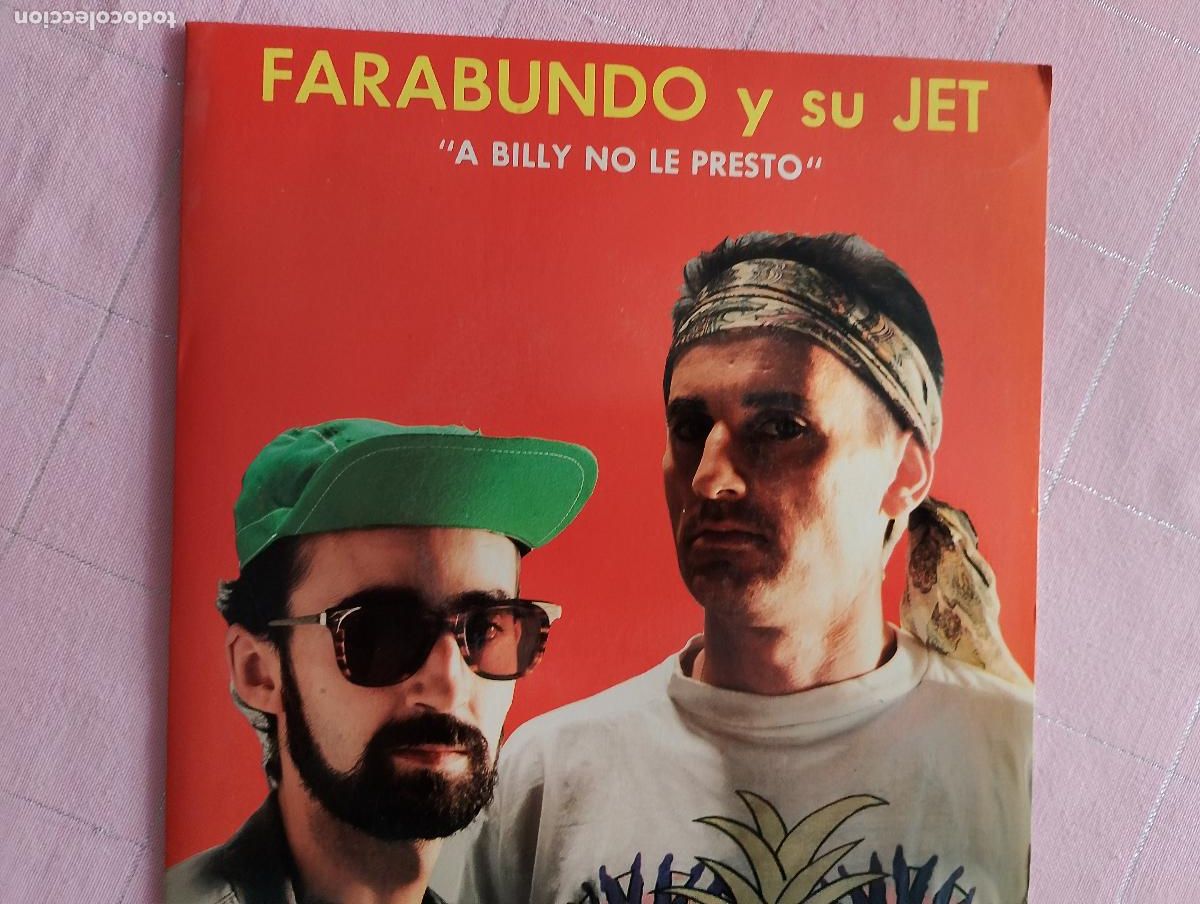 Discos de vinilo: Farabundo y Su Jet &ndash; A Billy No Le Presto, 1990 - Foto 1