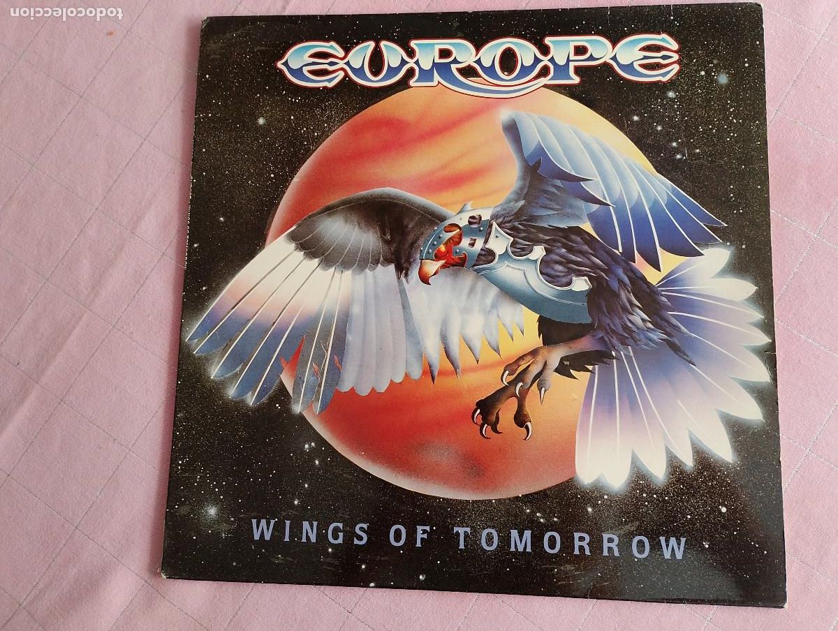 Discos de vinilo: Europe &ndash; Wings Of Tomorrow, 1987 ed espa&ntilde;ola