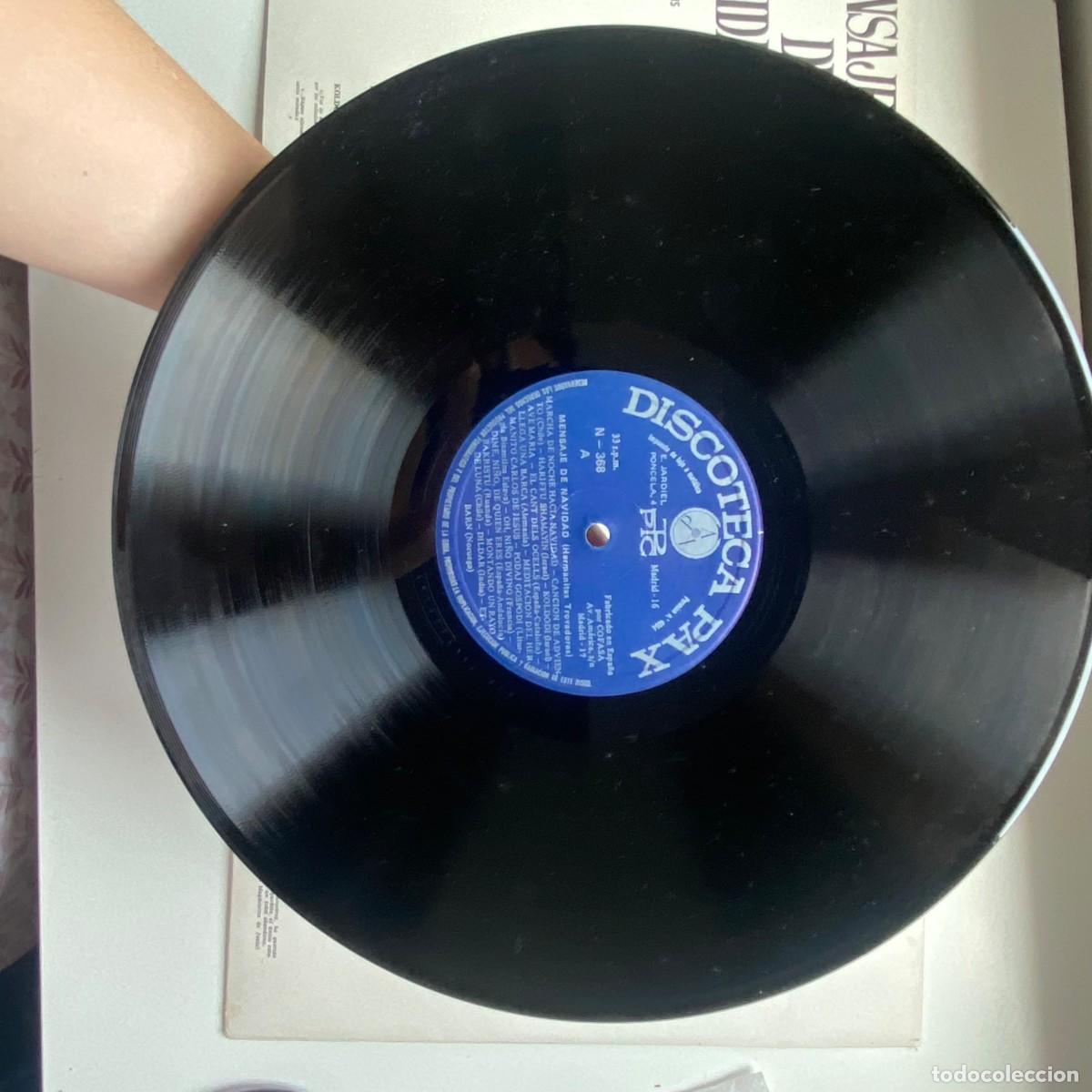 Discos de vinilo: Disco Mensaje de Navidad - Foto 6
