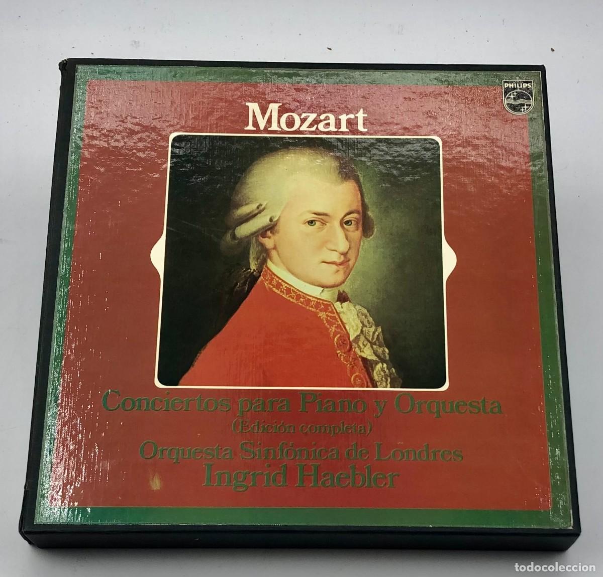Discos de vinilo: Mozart - Conciertos para Piano y Orquesta (Edici&oacute;n Completa) - Ingrid Haebler, Orquesta Sinf&oacute;nica de