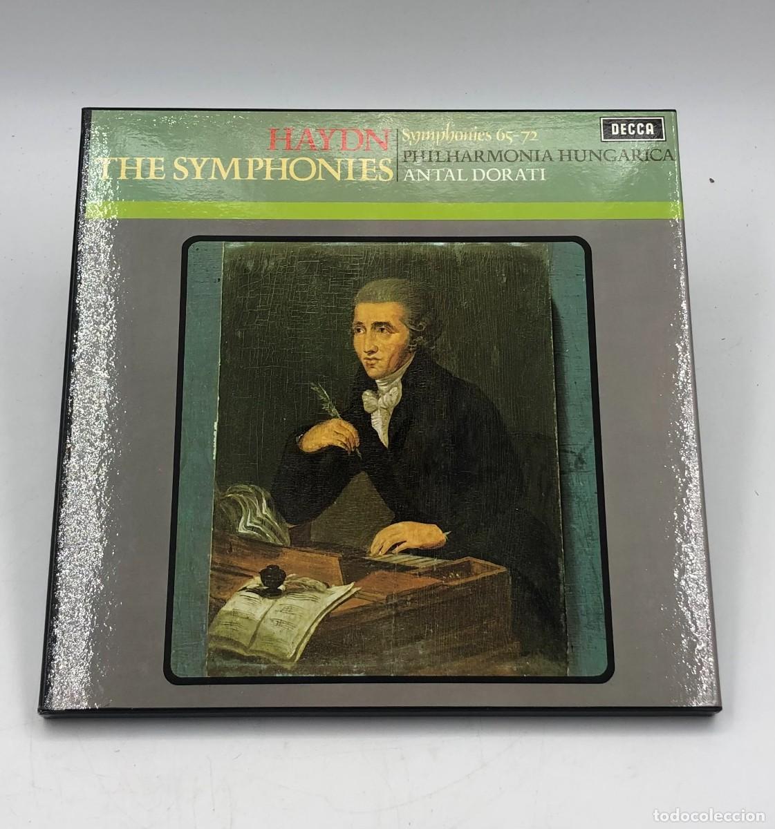 Discos de vinilo: 4 LP: Haydn - Symphonies 65-72 - Antal Dorati, Philharmonia Hungarica / Decca 1970 (Made in Holland)