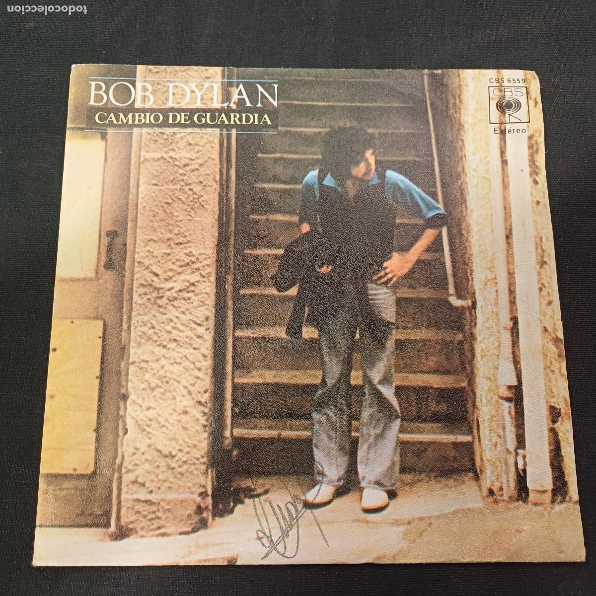 Discos de vinilo: BOB DYLAN/CAMBIO DE GUARDIA/SINGLE. - Foto 1