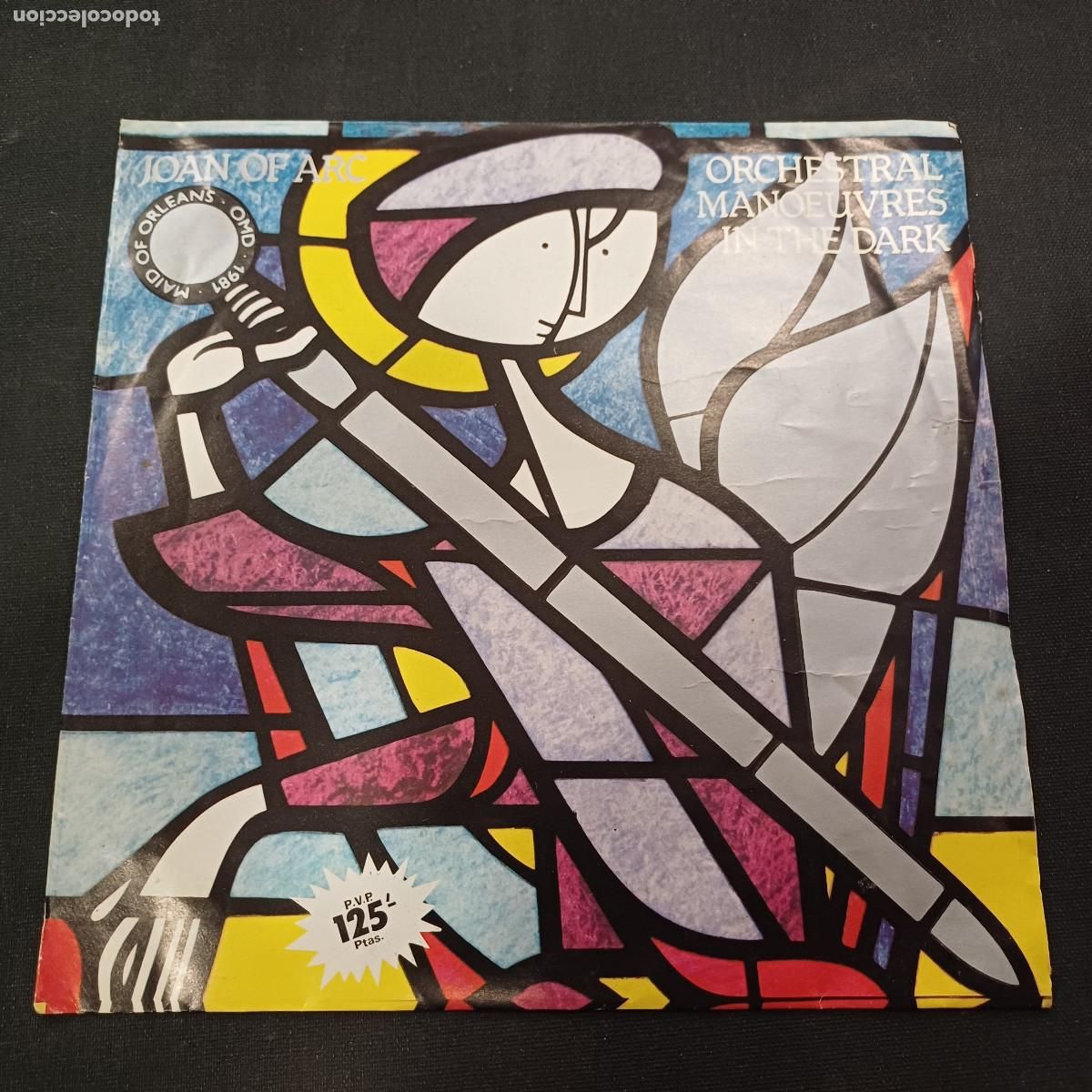 Discos de vinilo: ORCHESTRAL MANOEUVRES IN THE DARK/JOAN OF ARC/SINGLE.